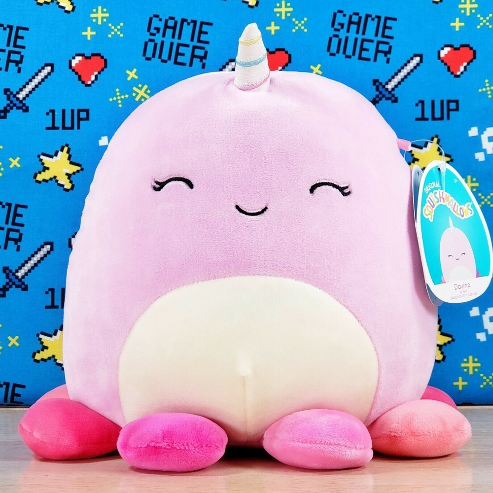 Squishmallow Davina the Octopus 8" UltraSoft Stuffed Sealife Plush Toy NWT
